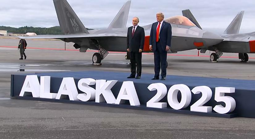 Megérkezett Donald Trump és Vlagyimir Putyin Alaszkába