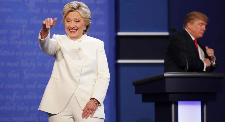 Donald Trump kezdi újra megkedvelni Hillary Clintont, de korai az öröme