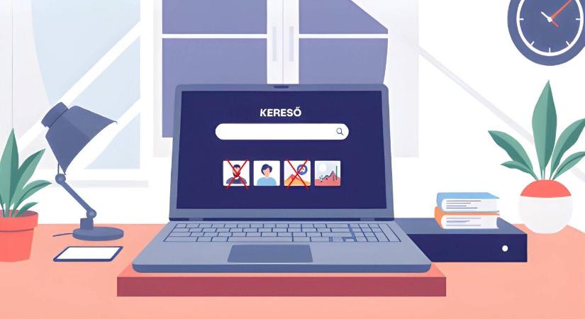 AI által generált képek kihagyása a keresési találatokból