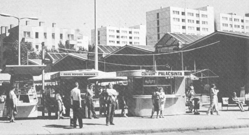 Piaci korkép: Szolnok arculatához a régi Piacz tér és a mai vásárcsarnok is hozzátartozott