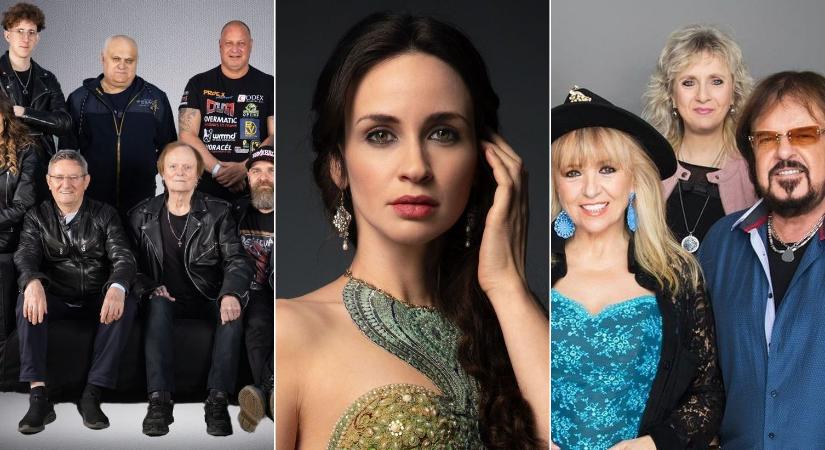 Neoton, Bikini, Törőcsik Franciska, Mága Zoltán - klasszikus dallamok, pop-rock koncertek és még sok minden más szombattól Budapesten