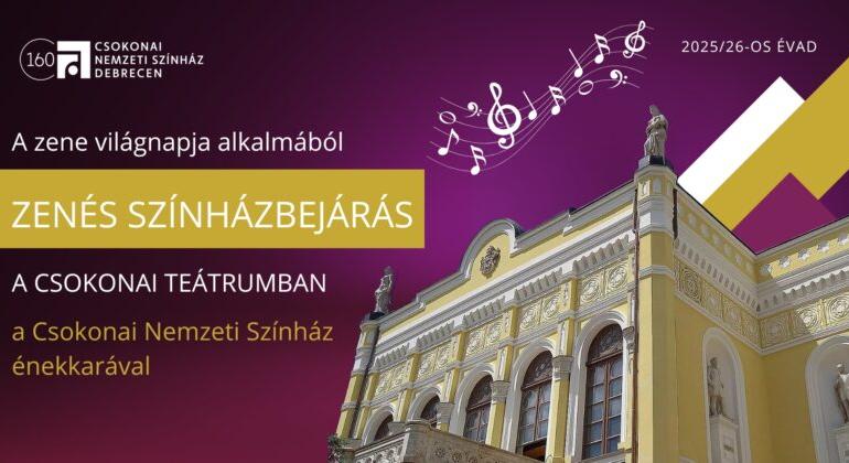 Újra különleges színházbejárási alkalmak a Csokonai Teátrumban