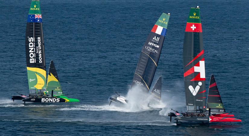 SailGP 2025 Sassnitz – Hajótörések az edzésnapon – 15.30-tól élő közvetítés a szombati futamokról