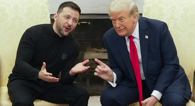 Volodimir Zelenszkij hétfőn Washingtonba utazik, hogy találkozzon Donald Trumppal