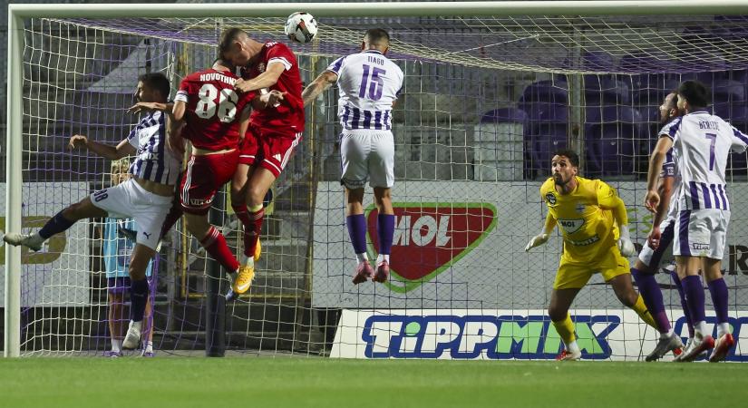 Újpest-baki: Saját csapatán is kifogott a lilák légiósának neve - fotó
