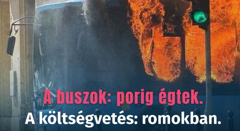 Latorcai Csaba: égő buszok, égő költségvetés