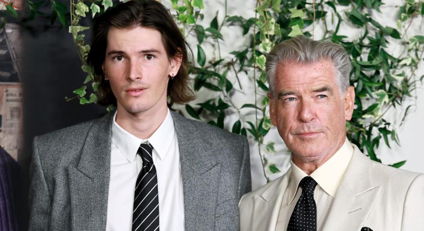 Pierce Brosnan 28 éves jóképű fiától leesett az állunk – Dylan igazi sztárként hódított a vörös szőnyegen