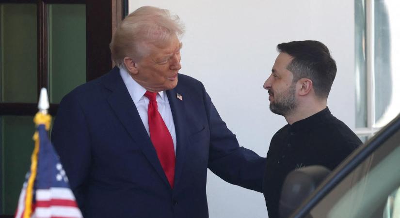 Volodimir Zelenszkij bejelentette: hétfőn Washingtonban találkozik Donald Trumppal