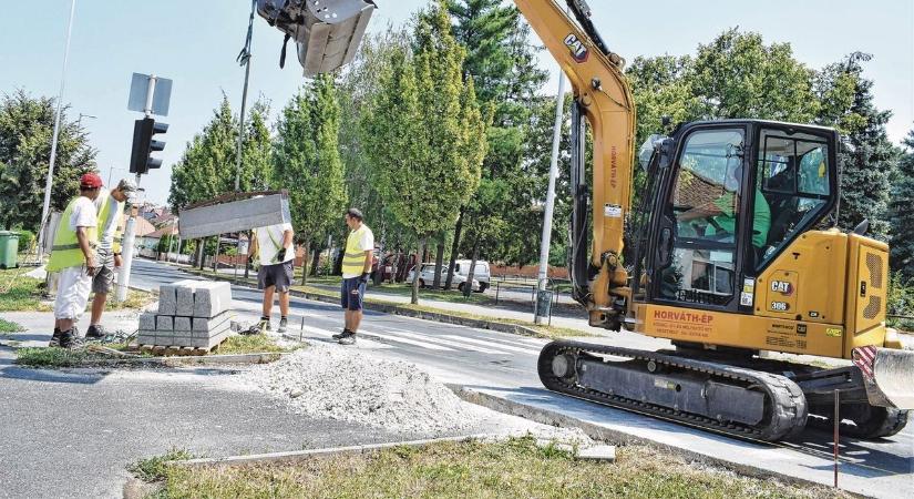Járdafelújítási munkálatok miatt kisebb fennakadásokra lehet számítani
