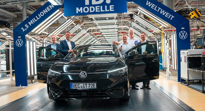 Másfélmillió darabnál jár a Volkswagen ID sorozata