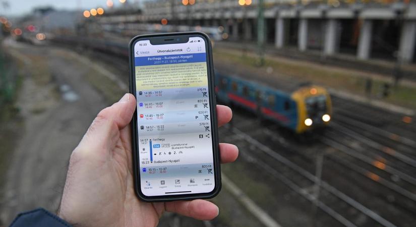Leállt a MÁV online jegyértékesítő rendszere