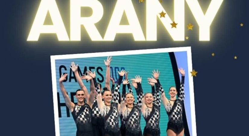 Debreceniekkel soraiban Világjátékok-győztes a magyar aerodance-csapat!