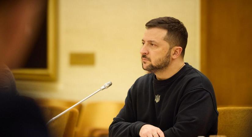 Zelenszkij baljós bejelentést tett