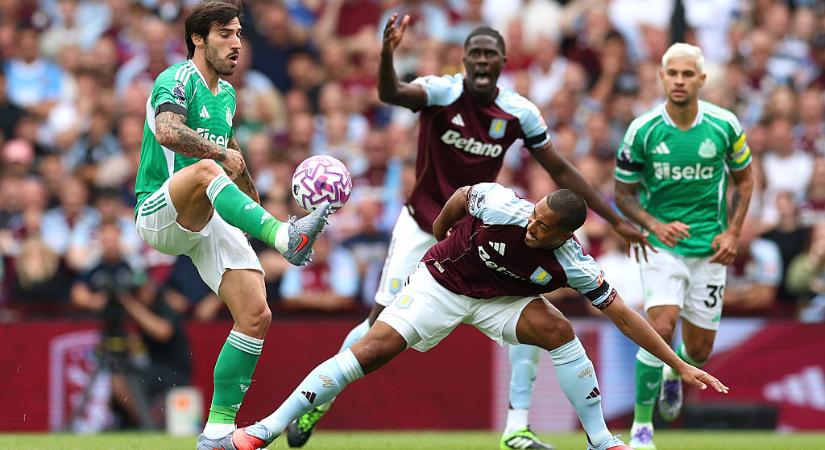 PL: egy ponttal távozott a Villa Parkból a Newcastle United!