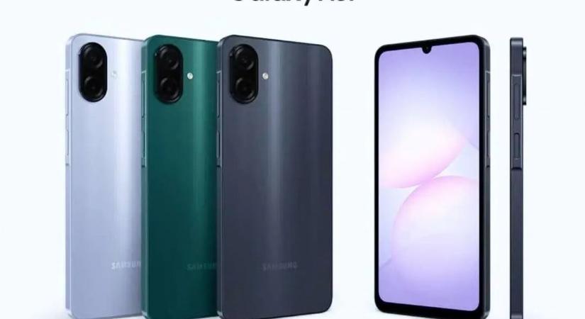 Kiszivárogtak a Samsung Galaxy A07 jellemzői és a kinézete