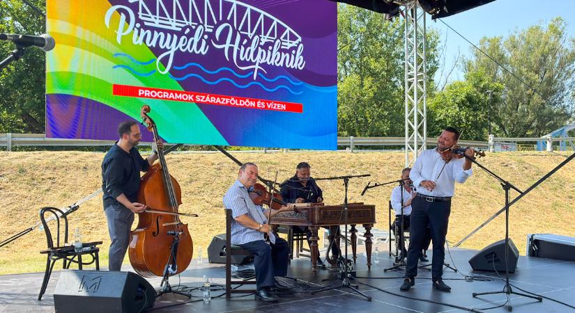 Zajlik a Pinnyédi Hídpiknik, este Első Emelet koncert!