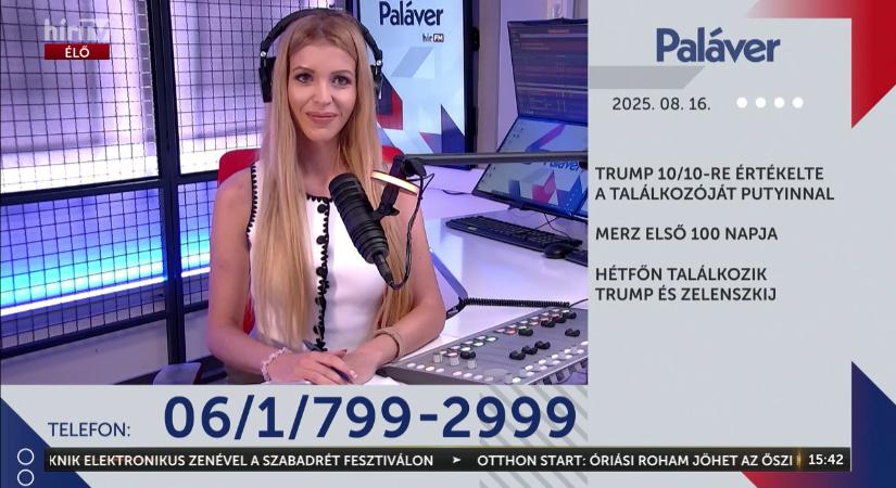 Paláver: Trump 10/10-re értékelte a találkozóját Putyinnal  videó
