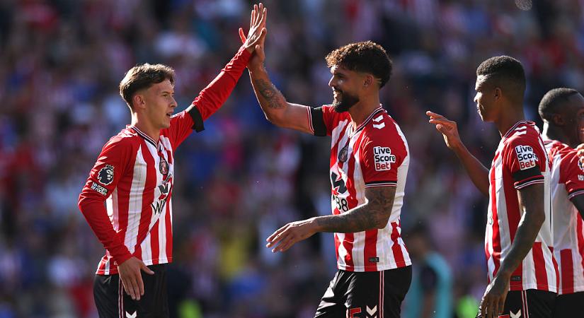 PL: három góllal verte az újonc Sunderland a West Hamet – videóval