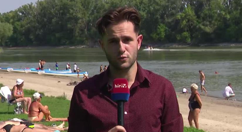 Vasárnap éjfélig harmadfokú hőségriasztás van érvényben Magyarországon  videó