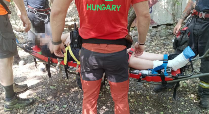 Külföldi turisták kerültek bajba a Börzsönyben, kivonultak a hegyimentők