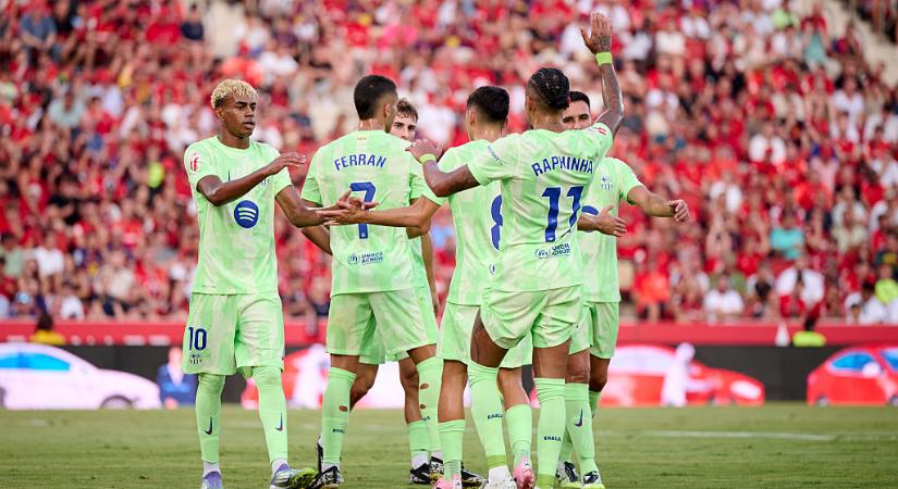 La Liga: könnyed győzelemmel indított a címvédő Barcelona! – videóval