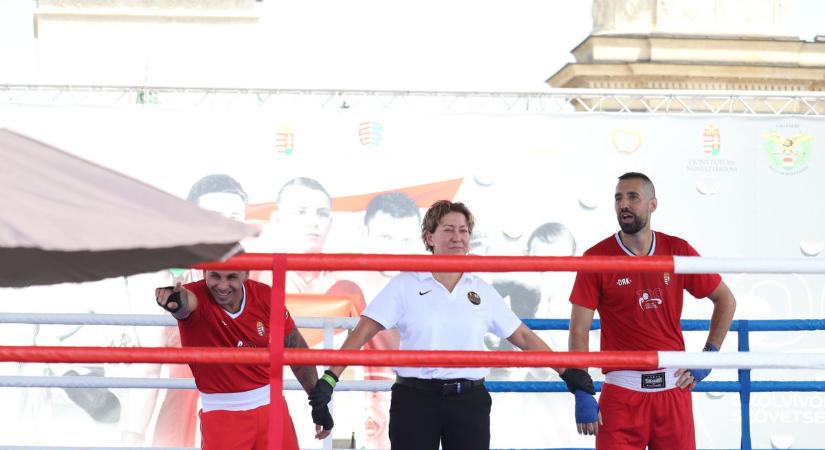 Márton Balázs is bemutató mérkőzést játszott a Kokót és Erdei Zsoltot is felvonultató MÖSZ100-on