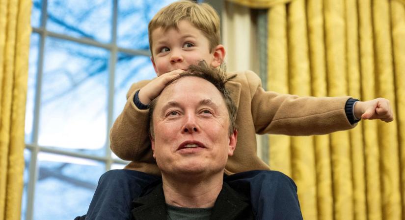 Hoppá! Elon Musknak van egy eltitkolt fia?
