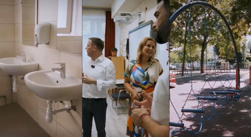 Van olyan debreceni suli, ahol új játszóérrel várják vissza a vakációról a gyerekeket – videóval