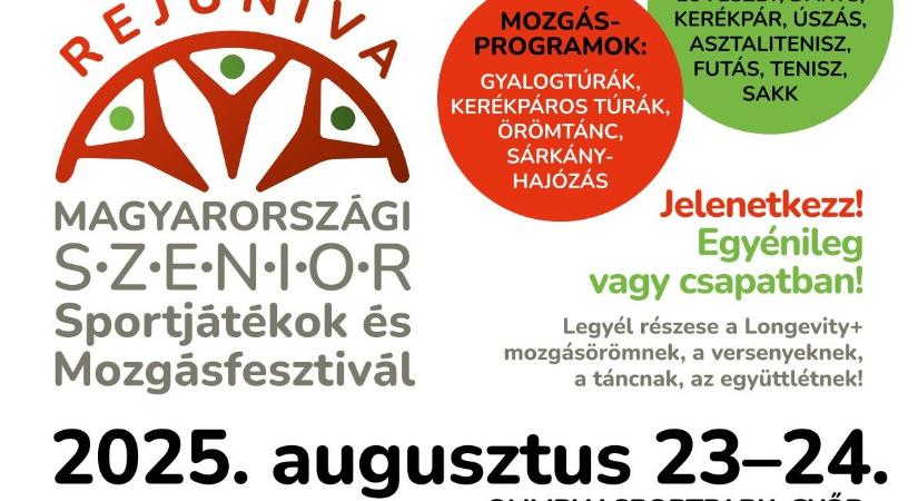 Szenior Sportjátékok Győrben