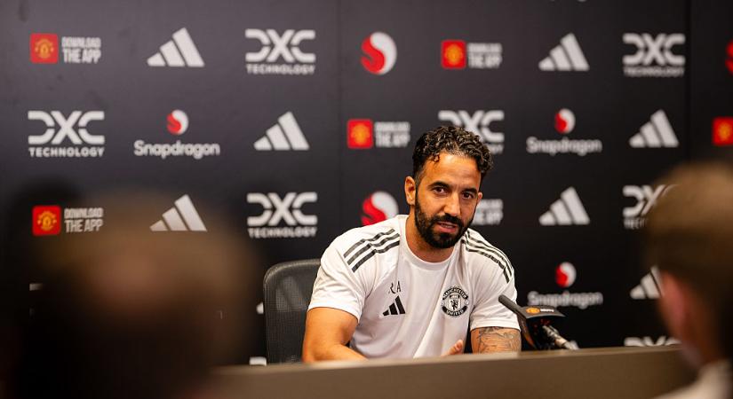 Rúben Amorim szerint a Manchester United-szurkolók idegessége a játékosokra is átragad