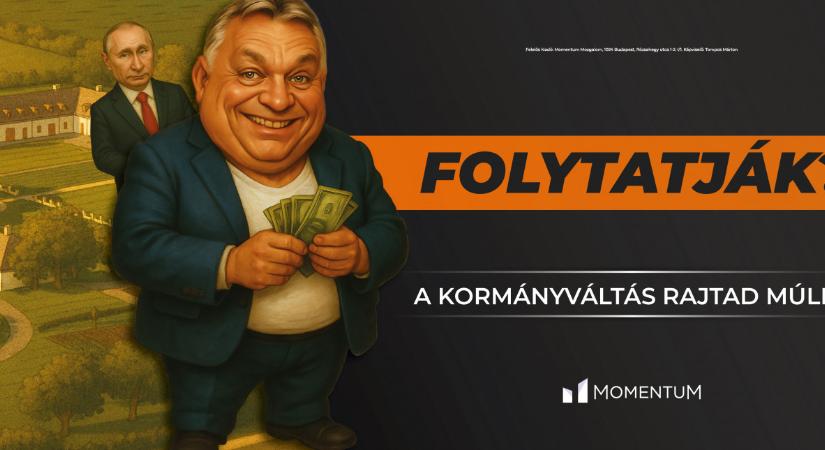 Választási óriásplakátkampányt indít a választáson egyébként nem induló Momentum
