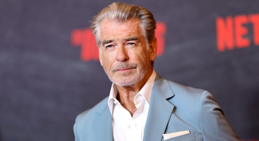 Pierce Brosnan arról, mitől van 72 évesen is dús haja: „Szerintem a sok Guinnesstől”