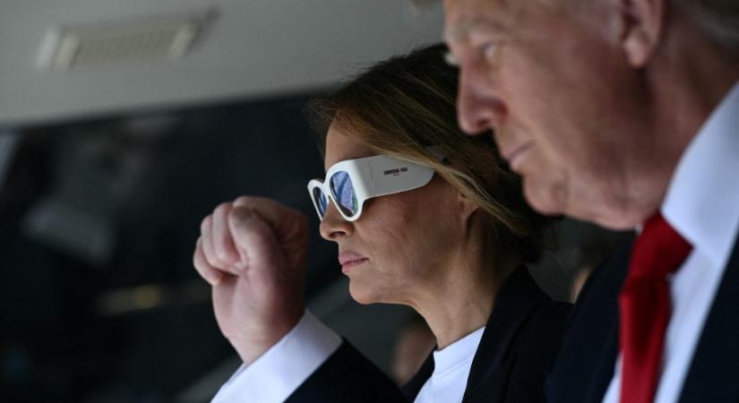Megmutatta Melania Trump a levelet, amit Putyinnak írt