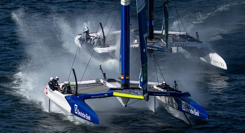 SailGP 2025 Sassnitz – Ausztrália az élen – USA orrműtét – Élő közvetítés a vasárnapi futamokról 15 óra 30-tól