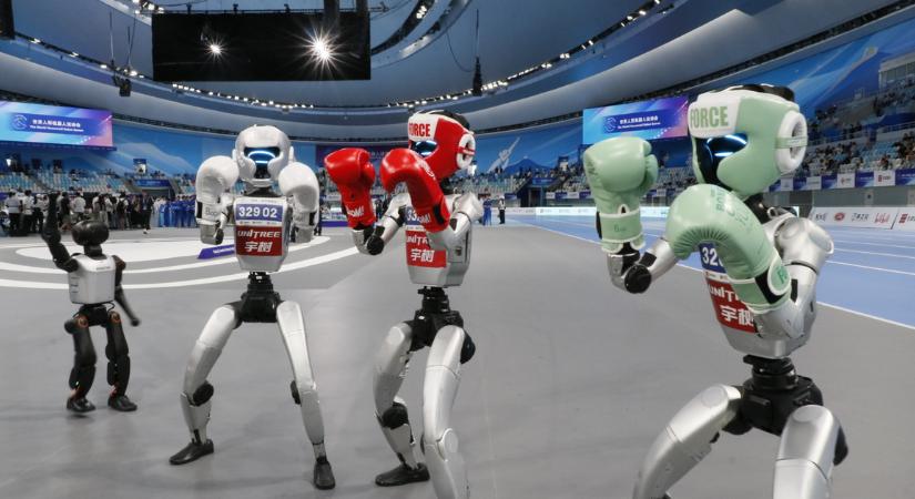 Kínában már a kétbalkezes robotoknak is olimpiát szerveznek