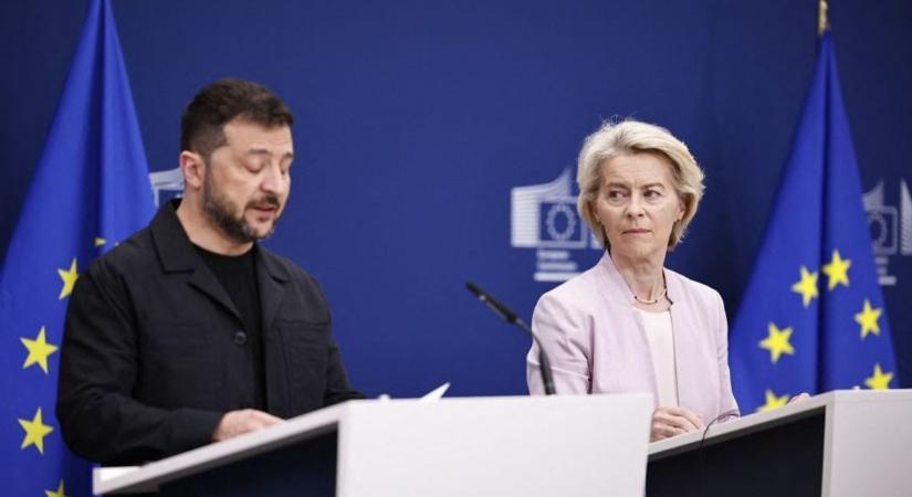 Zelenszkij és Von der Leyen közösen álltak ki Ukrajna mellett