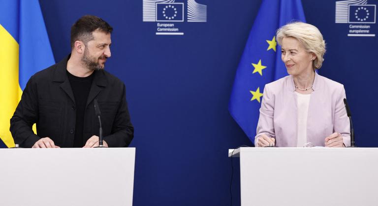 Zelenszkij és von der Leyen kemény üzenetet küldött Trumpnak Putyin követeléseiről