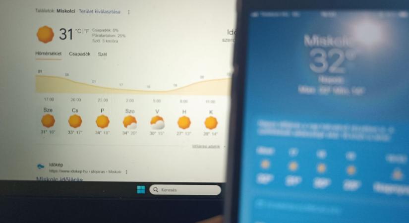 Eddig tuti, hogy rosszul értelmezte a telefonján az időjárást! A meteorológus elárulta, mi az igazság