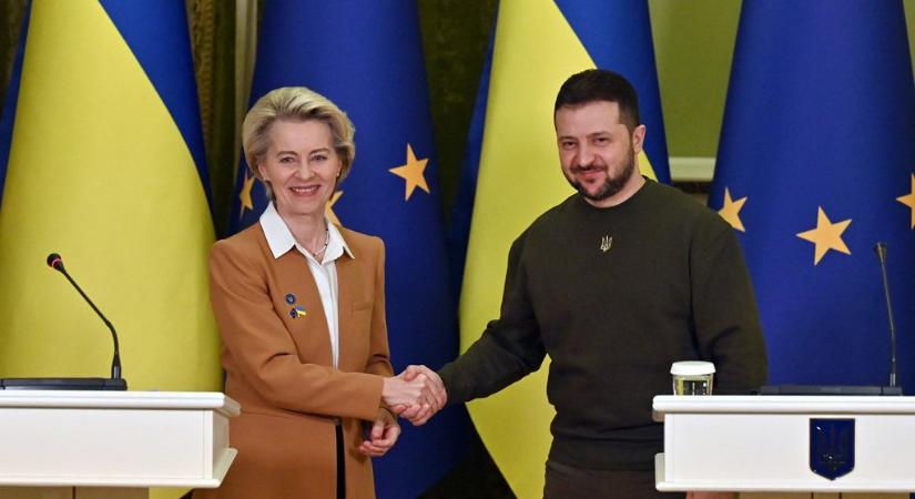 Ursula von der Leyen és az európai vezetők kísérik el Zelenszkijt a Fehér Házban tartott Trump-találkozóra