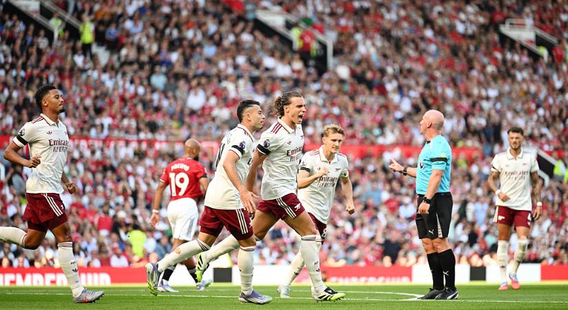 PL: egy szöglet utáni gól elég volt az Arsenalnak a Manchester United ellen – videóval