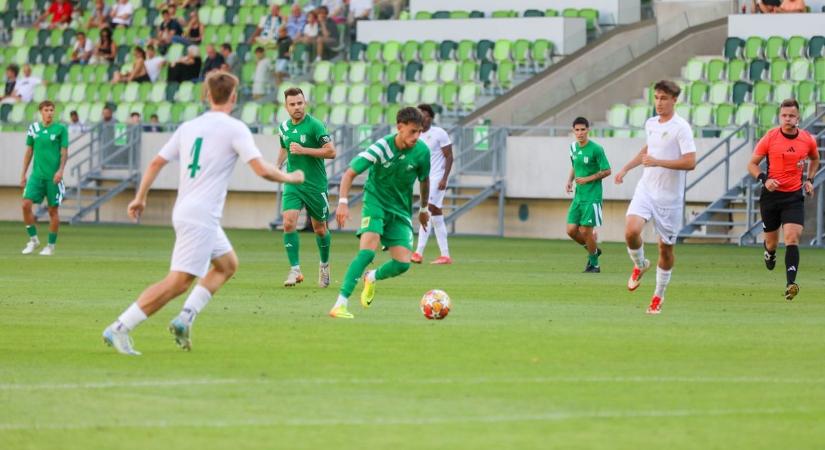 Haladás-vereség: ritkán látható gólt lőtt az ETO Akadémia - fotók