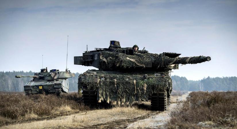 Litvánia több mint 460 millió eurót különít el a Leopard tankokért való előleg befizetésére