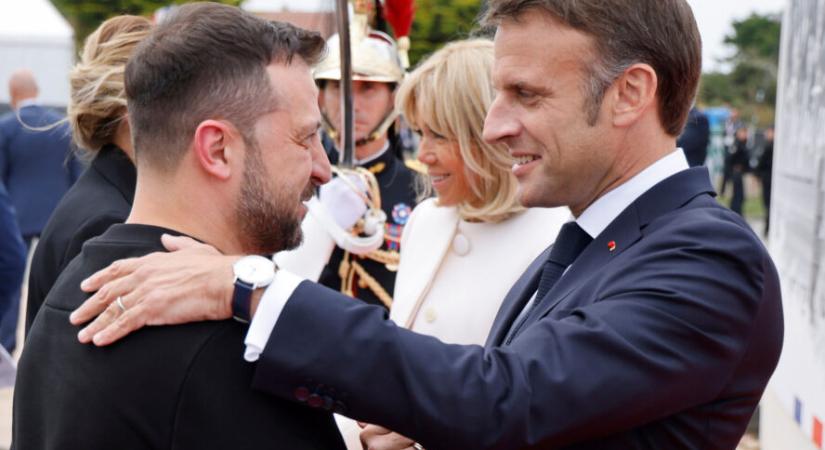 Ő is megérkezett – Emmanuel Macron: Ukrajnának és európai szövetségeseinek egységesen kell fellépniük a washingtoni tárgyaláson