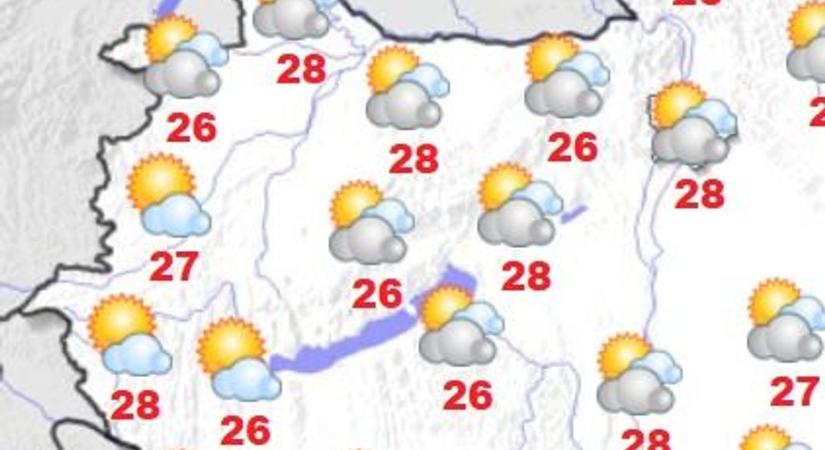 Jön a kánikula és az erős szél, ilyen idővel indul a hét