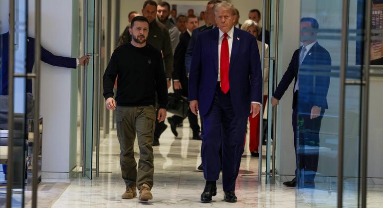 Donald Trump Zelenszkijnek üzent: Adja fel a Krímet, és egyezzen bele, hogy nem csatlakozik a NATO-hoz - Volodimir Zelenszkij és Donald Trump csúcstalálkozója – az Index hírösszefoglalója