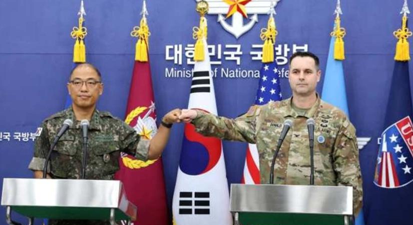Közös hadgyakorlatot tart az USA és Dél-Korea