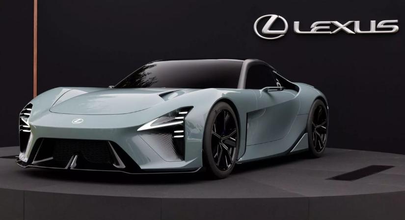 Látványos szupersportautóval rukkolt elő a Lexus