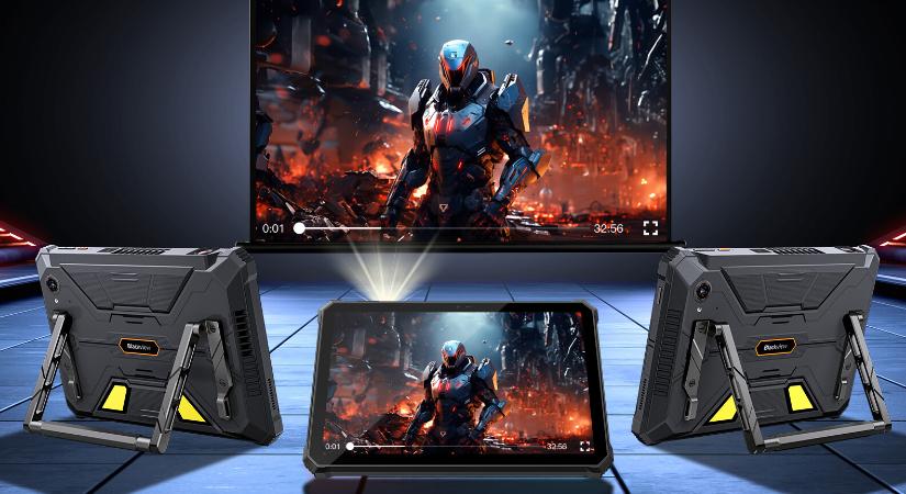 5G-s tablet, bírja a strapát, projektor is van benne. Mi kell még?