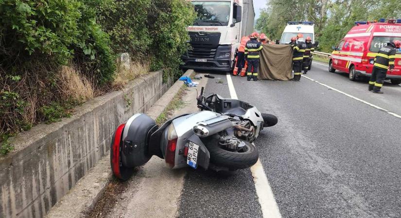 Halálos baleset Orșovánál: meghalt egy Maros megyei motoros (VIDEÓ)
