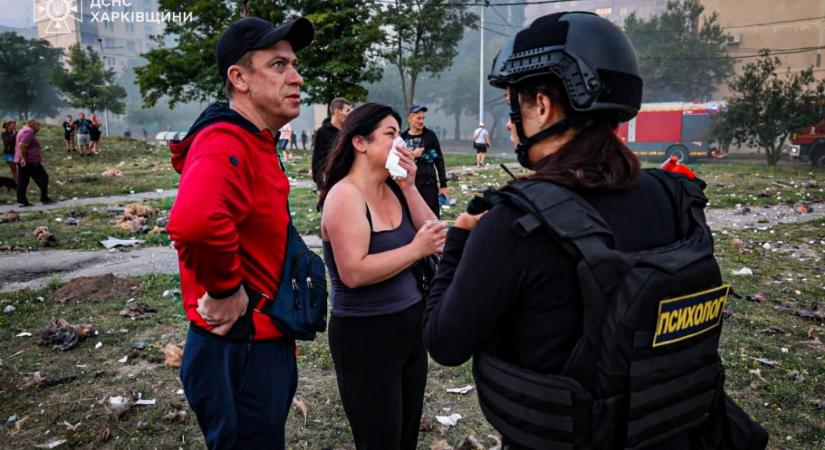 Egy kétéves kisfiú is meghalt a Harkivot ért orosz támadásban